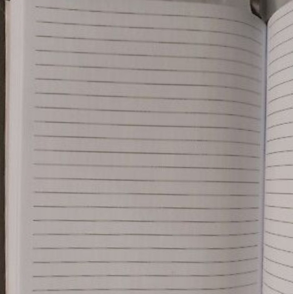 Gartner Studios Navy Blue Silver Gray Vegan Leather Journal 2 Piece Gift Set NWT - Picture 9 of 10